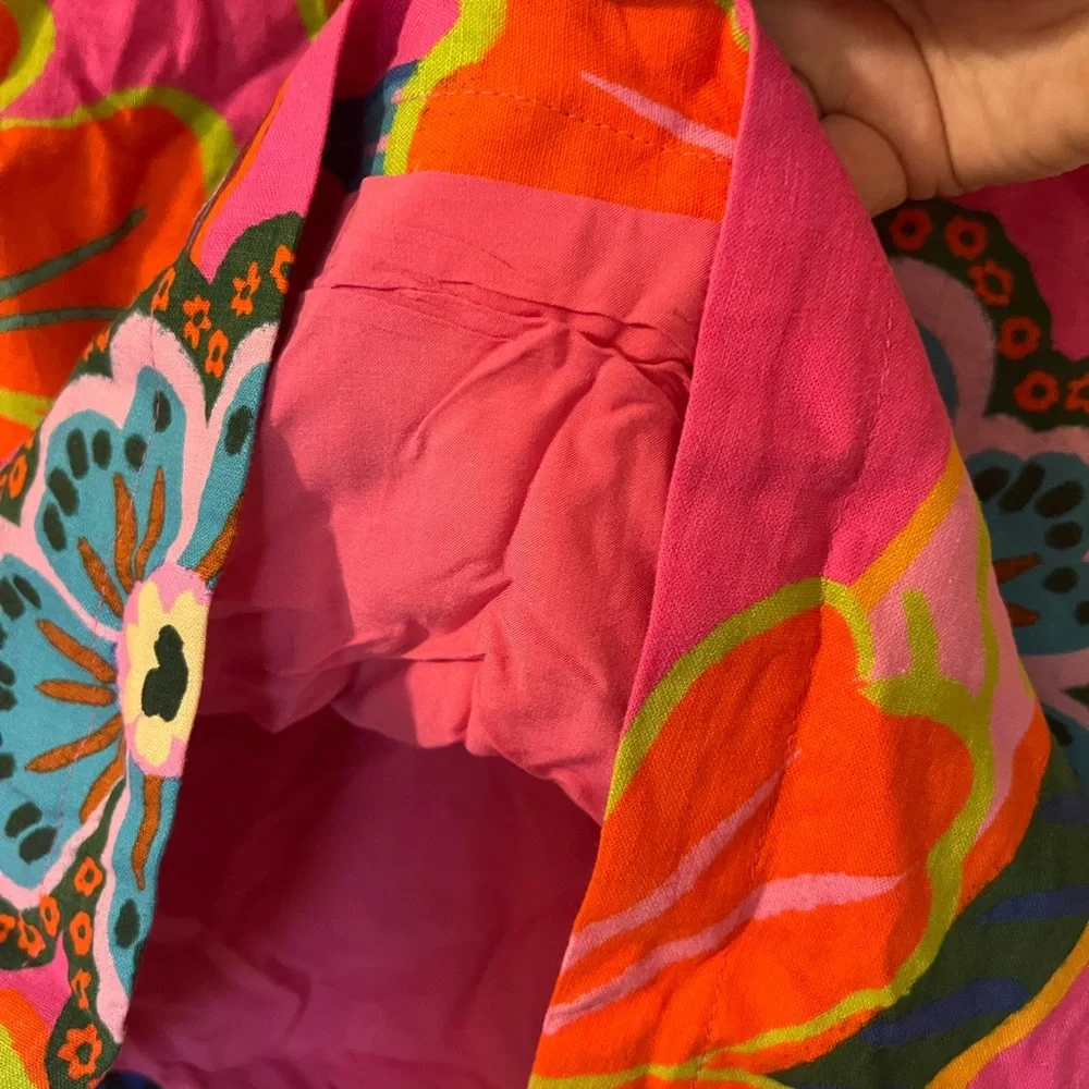 NWT FARM Rio Garden Wrap-Style Mini Dress - Picture 8 of 10